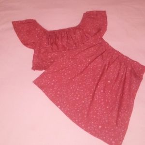Girls 2pc -Japna Kids- Floral Skirt Set Size: 10